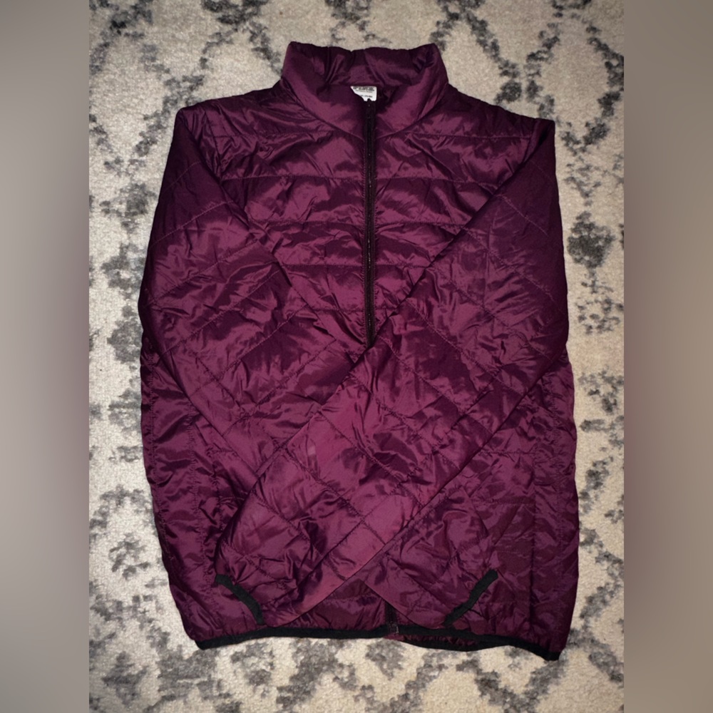 PINK purple puffer jacket